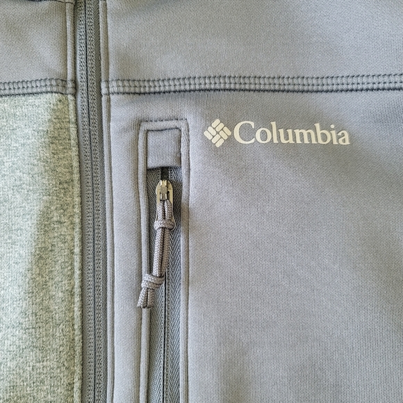 Columbia 1/4 Zip - Two Tone Grey - Picture 3 of 4